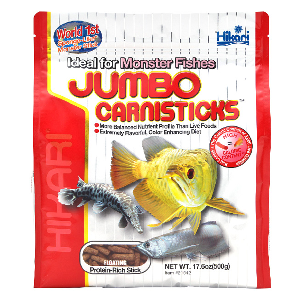 Hikari Jumbo Carnisticks Monster Fish Food for Fish Supplies